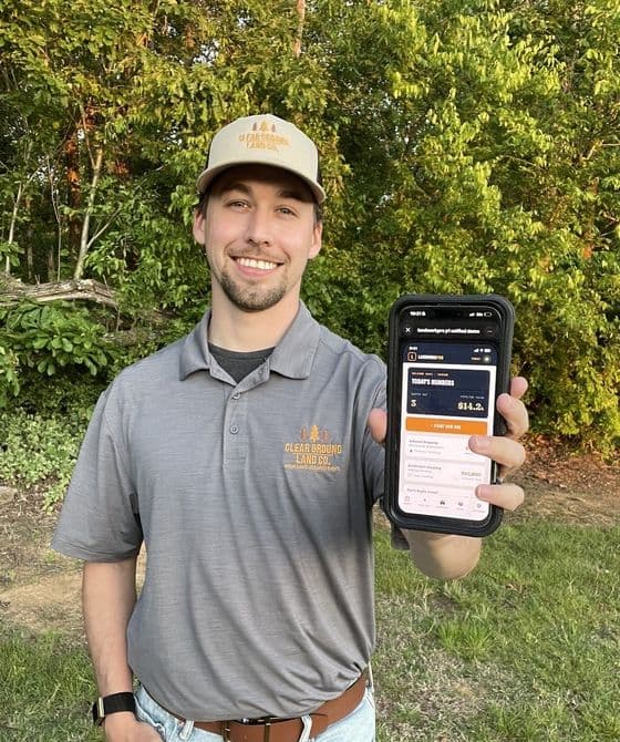 Carson Crews, founder of LandWorkPro